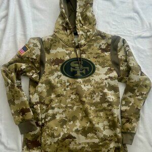 San Francisco 49ers Salute to Service Digi-Camo Hoodie by Nike